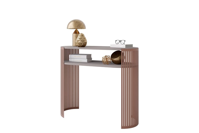 Friend Konsolbord 100 cm - Rosa/Grå - Møbler - Borde - Aflastningsbord - Entrébord