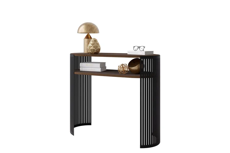 Friend Konsolbord 100 cm - Sort/Brun - Møbler - Borde - Aflastningsbord - Entrébord