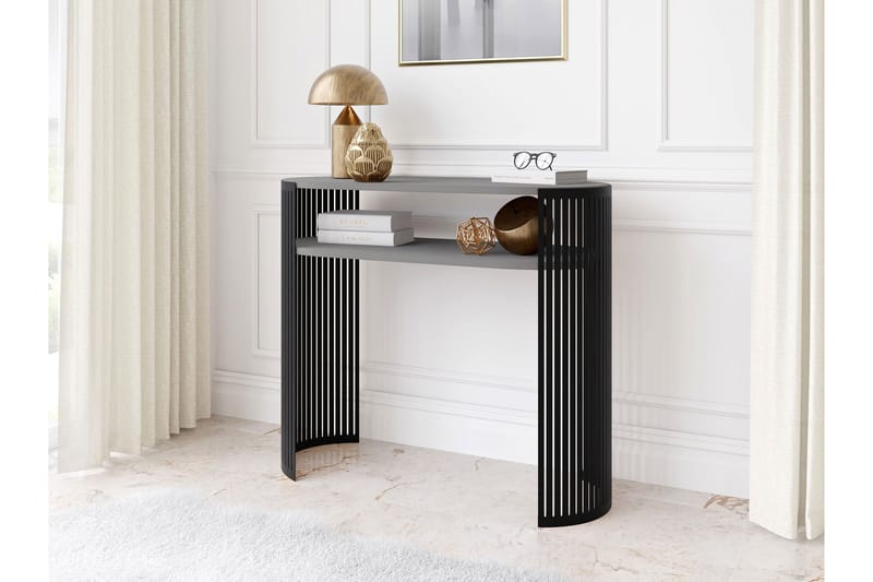 Friend Konsolbord 100 cm - Sort/Grå - Møbler - Borde - Aflastningsbord - Entrébord