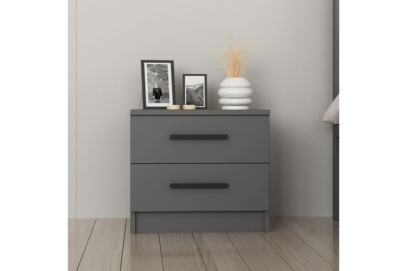 Fruitland Natbord 50 cm - Antracit - Møbler - Borde - Aflastningsbord - Sengebord