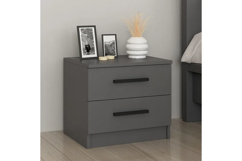 Fruitland Natbord 50 cm - Antracit - Møbler - Borde - Aflastningsbord - Sengebord