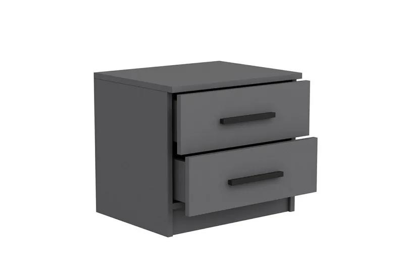 Fruitland Natbord 50 cm - Antracit - Møbler - Borde - Aflastningsbord - Sengebord