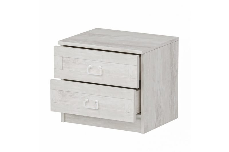 Fruitland Natbord 54 cm - Hvid - Møbler - Borde - Aflastningsbord - Sengebord