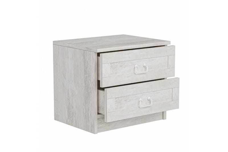 Fruitland Natbord 54 cm - Hvid - Møbler - Borde - Aflastningsbord - Sengebord