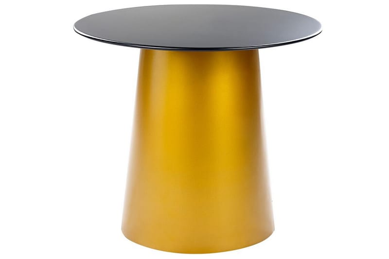 Gael Sidebord 56 cm - Sort/Guld - Møbler - Borde - Aflastningsbord - Lampebord