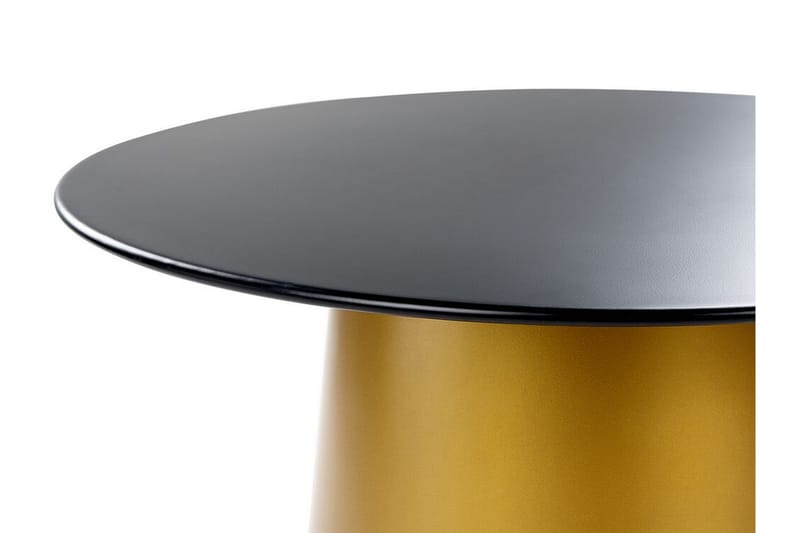 Gael Sidebord 56 cm - Sort/Guld - Møbler - Borde - Aflastningsbord - Lampebord