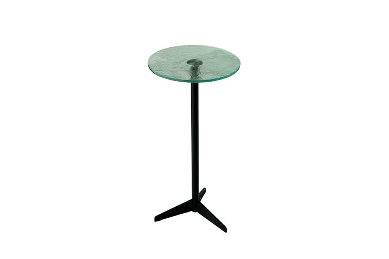 Giada Sidebord 25 cm - Transparent/Sort - Møbler - Borde - Aflastningsbord - Lampebord