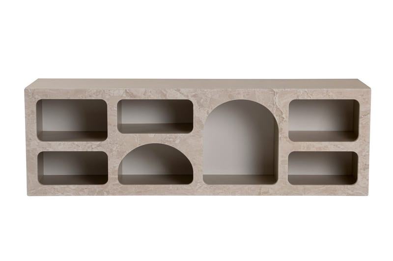 Giana Konsolbord 160 cm - Travertin/Sandsten - Opbevaring - Opbevaringsmøbler - Skænke & sideboards