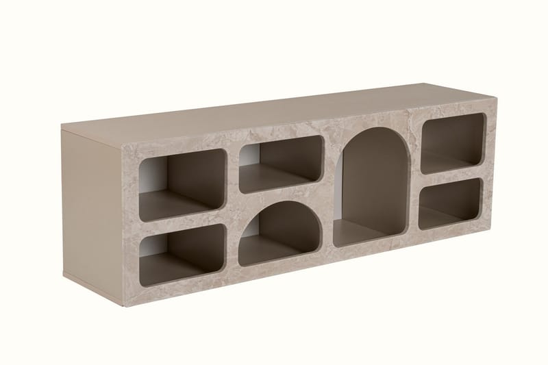 Giana Konsolbord 160 cm, Travertin/Sandsten