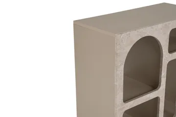 Giana Konsolbord 80 cm - Travertin/Sandsten - Opbevaring - Opbevaringsmøbler - Skænke & sideboards