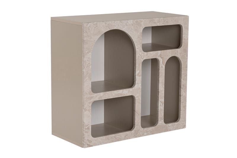 Giana Konsolbord 80 cm, Travertin/Sandsten