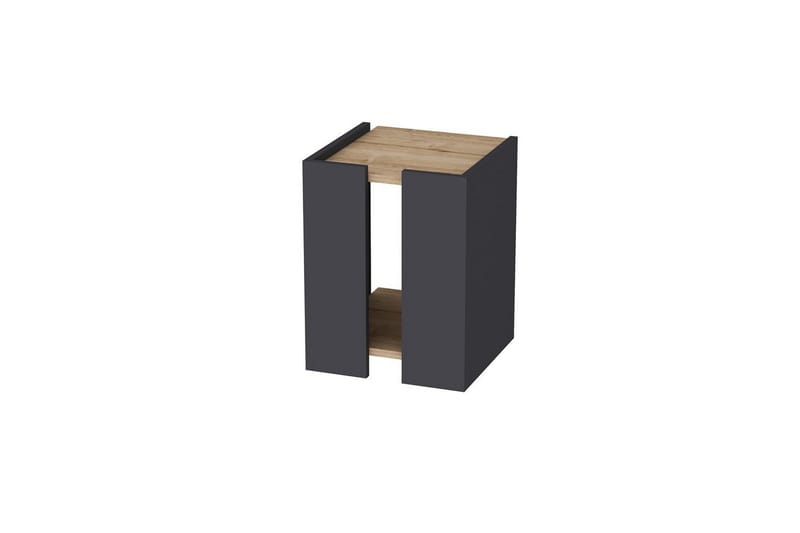 Giancarlo Sidebord 38,6 cm - Blå/Antracit - Møbler - Borde - Aflastningsbord - Lampebord