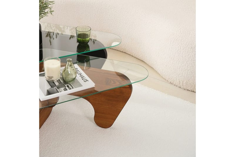 Grayce Sæt borde 94 cm - Sort - Møbler - Borde - Aflastningsbord - Indskudsborde