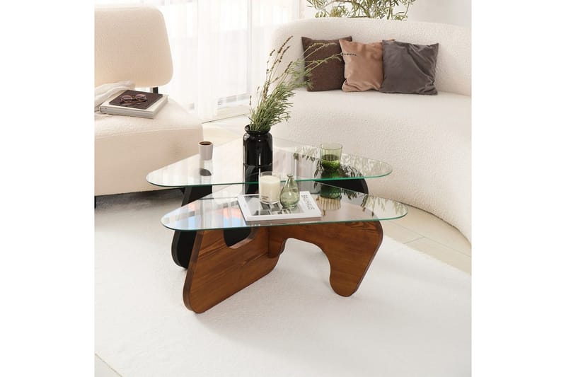 Grayce Sæt borde 94 cm - Sort - Møbler - Borde - Aflastningsbord - Indskudsborde