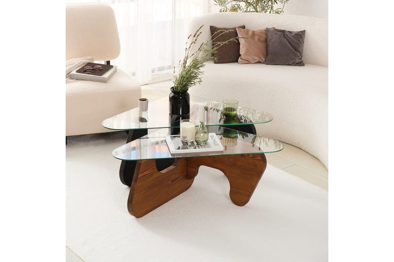 Grayce Sæt borde 94 cm - Sort - Møbler - Borde - Aflastningsbord - Indskudsborde