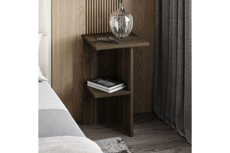 Gwyneth Natbord 36 cm - Brun - Møbler - Borde - Aflastningsbord - Sengebord