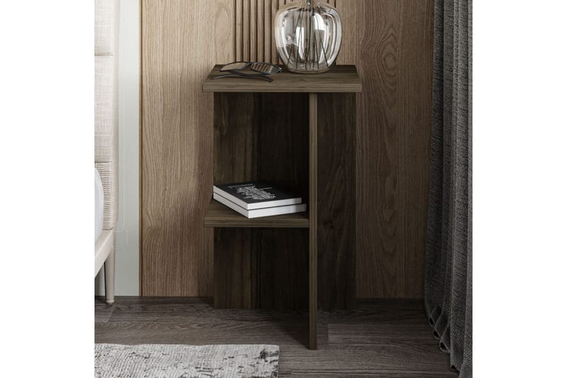 Gwyneth Natbord 36 cm - Brun - Møbler - Borde - Aflastningsbord - Sengebord