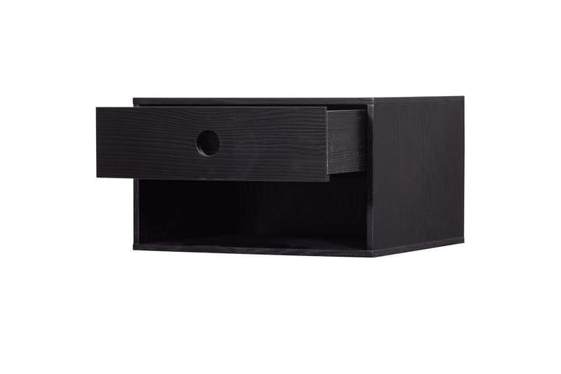 Hængende sengebord Nancy - Sort - Møbler - Borde - Aflastningsbord - Sengebord