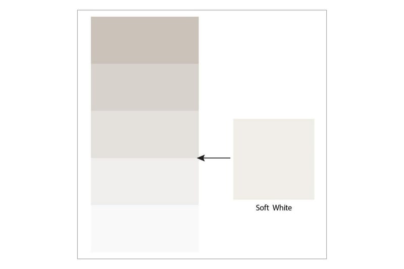 Højskab Mission District 40x80x102 cm, Hvid - 40x80x102 cm, Hvid - Møbler - Borde - Aflastningsbord - Entrébord