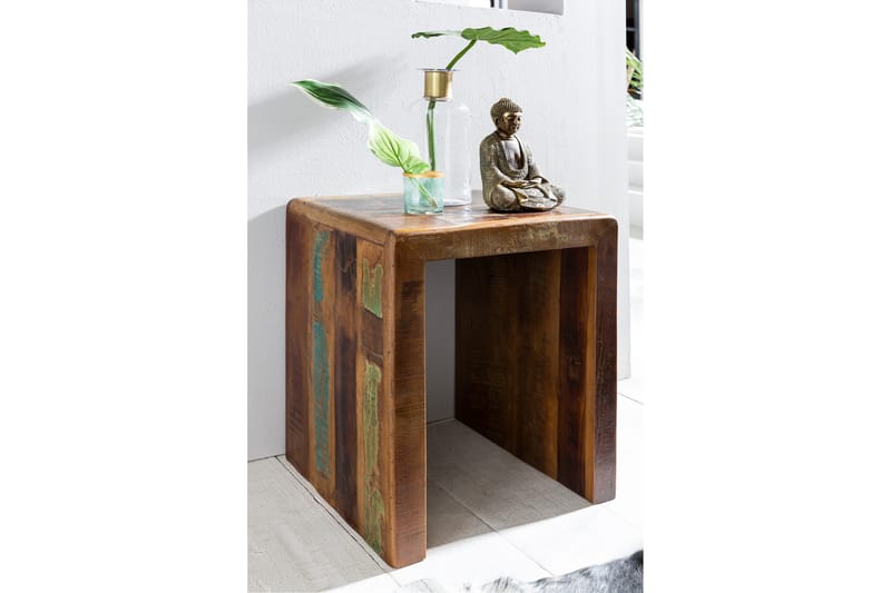 Haage sidebord 45 cm - Flerfarvet - Møbler - Borde - Aflastningsbord - Lampebord