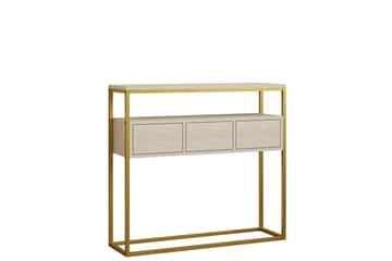 Ham Konsollbord 90 cm - Beige - Møbler - Borde - Aflastningsbord - Entrébord