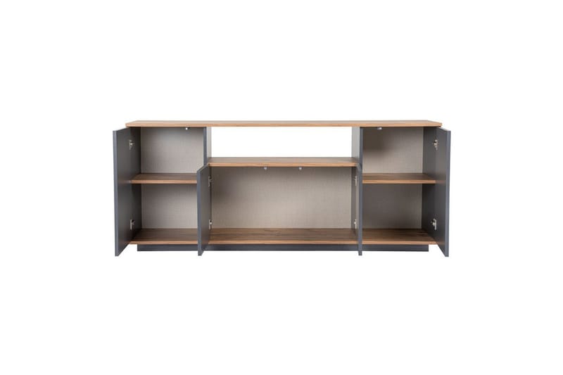 Hano Konsolbord 180 cm - Natur/Antracit - Møbler - Borde - Aflastningsbord - Entrébord