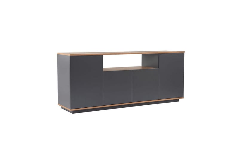 Hano Konsolbord 180 cm - Natur/Antracit - Møbler - Borde - Aflastningsbord - Entrébord