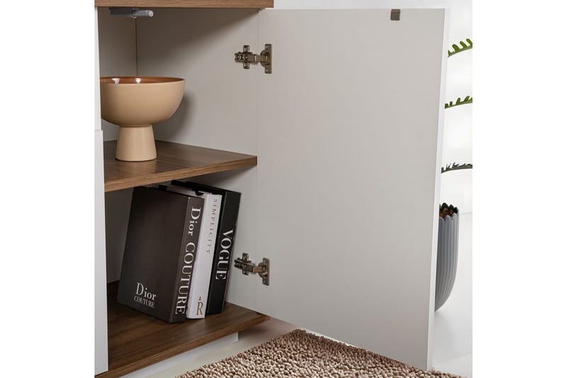 Hano Konsolbord 180 cm - Natur/Hvid - Møbler - Borde - Aflastningsbord - Entrébord