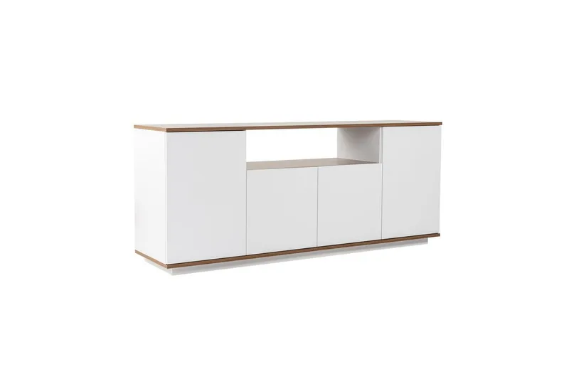 Hano Konsolbord 180 cm, Natur/Hvid