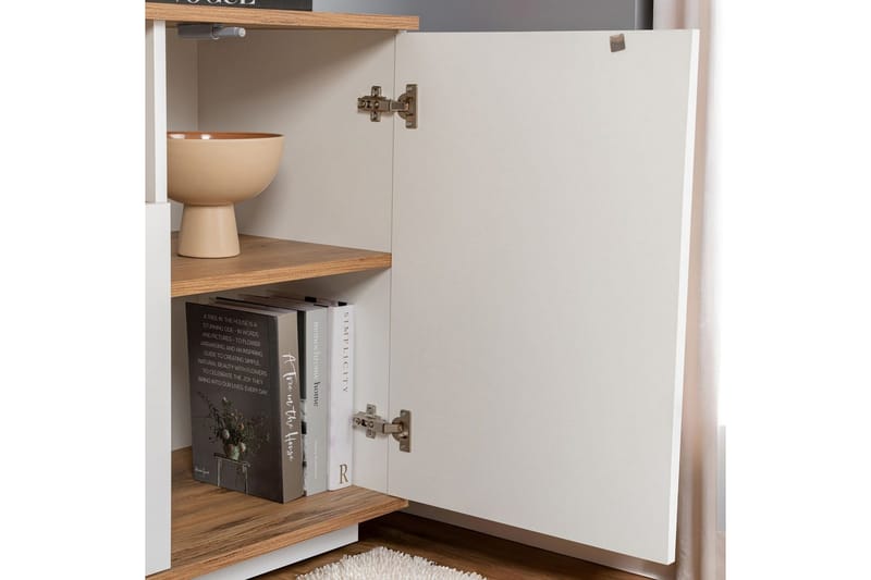 Hano Konsolbord 180 cm - Natur/Hvid - Møbler - Borde - Aflastningsbord - Entrébord