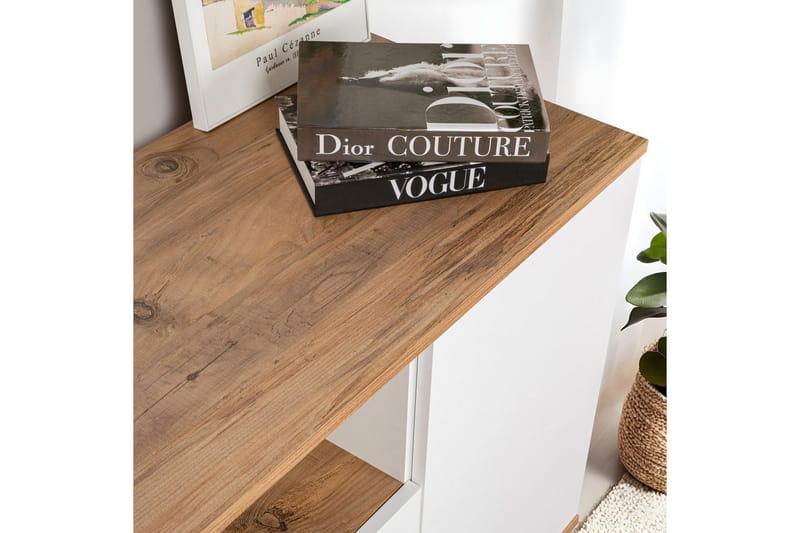 Hano Konsolbord 180 cm - Natur/Hvid - Møbler - Borde - Aflastningsbord - Entrébord
