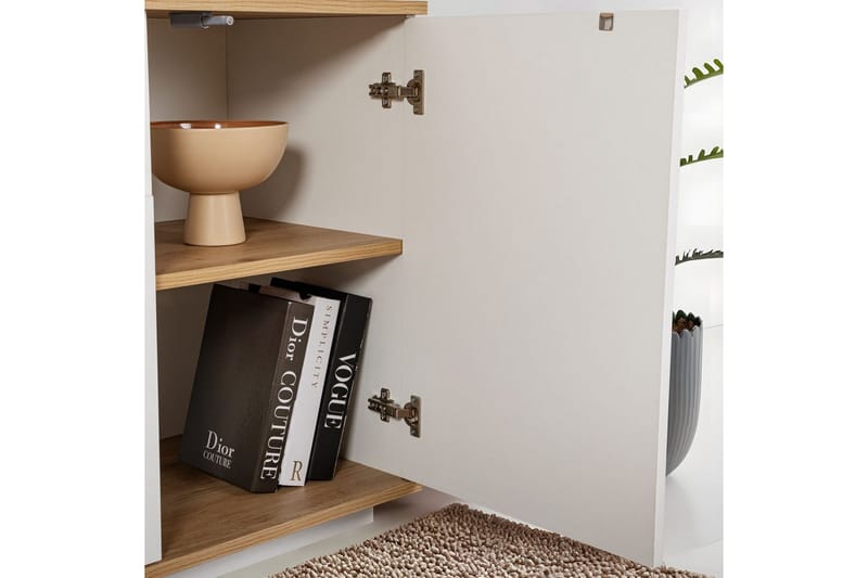Hano Konsolbord 180 cm - Natur/Hvid - Møbler - Borde - Aflastningsbord - Entrébord