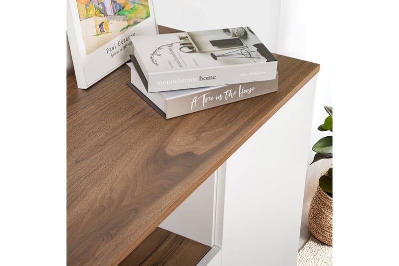 Hano Konsolbord 180 cm - Natur/Hvid - Møbler - Borde - Aflastningsbord - Entrébord
