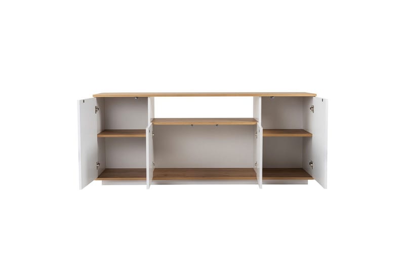 Hano Konsolbord 180 cm - Natur/Hvid - Møbler - Borde - Aflastningsbord - Entrébord