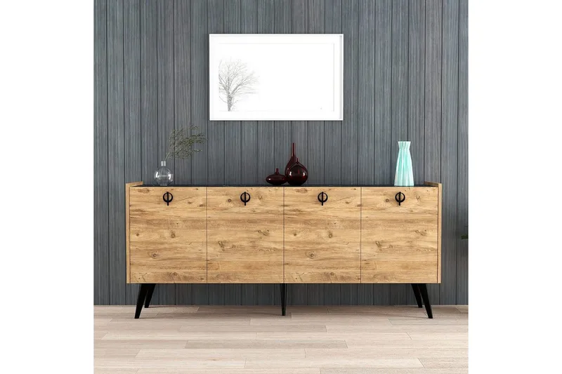 Harli Konsolbord 180 cm - Natur - Møbler - Borde - Aflastningsbord - Entrébord