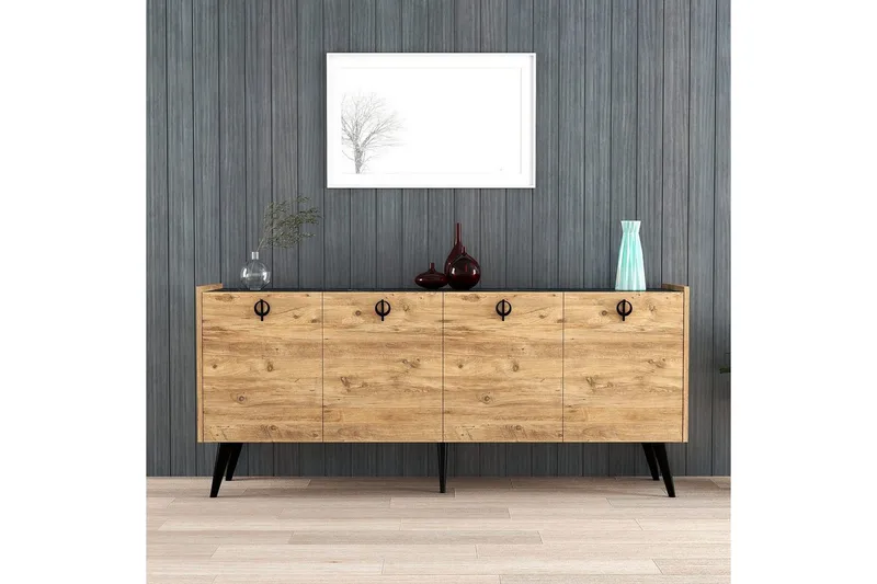 Harli Konsolbord 180 cm - Natur - Møbler - Borde - Aflastningsbord - Entrébord