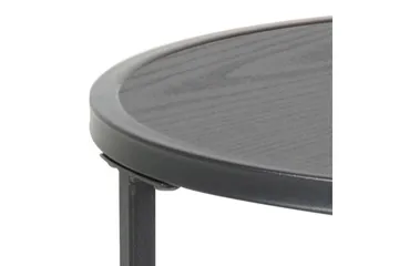 Hartsoe Sidebord 40x40 cm - Sort - Møbler - Borde - Aflastningsbord - Lampebord