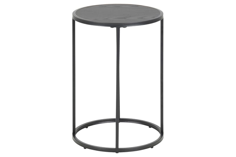 Hartsoe Sidebord 40x40 cm - Sort - Møbler - Borde - Aflastningsbord - Lampebord