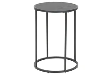 Hartsoe Sidebord 40x40 cm - Sort - Møbler - Borde - Aflastningsbord - Lampebord