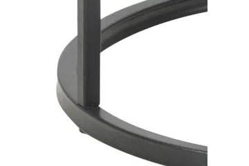 Hartsoe Sidebord 40x40 cm - Sort - Møbler - Borde - Aflastningsbord - Lampebord