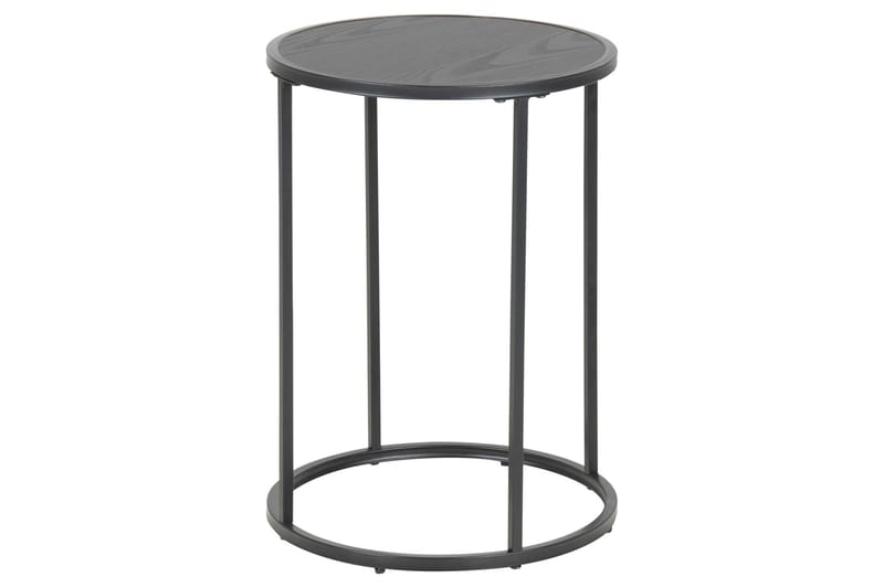 Hartsoe Sidebord 40x40 cm - Sort - Møbler - Borde - Aflastningsbord - Lampebord
