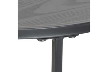 Hartsoe Sidebord 40x40 cm - Sort - Møbler - Borde - Aflastningsbord - Lampebord