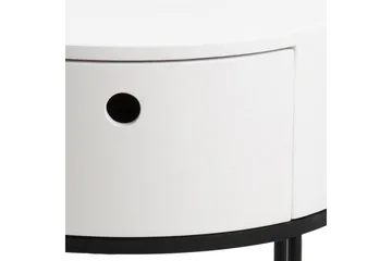 Hastane Natbord 40 cm - Sort - Møbler - Borde - Aflastningsbord - Sengebord