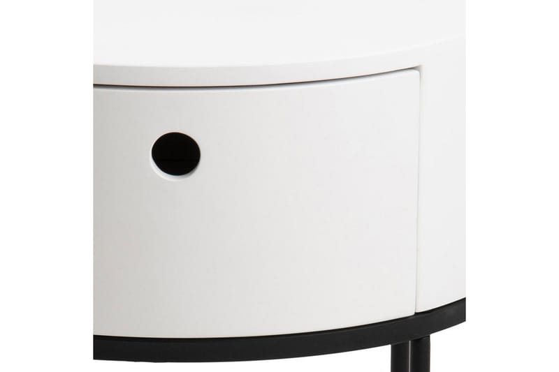 Hastane Natbord 40 cm - Sort - Møbler - Borde - Aflastningsbord - Sengebord