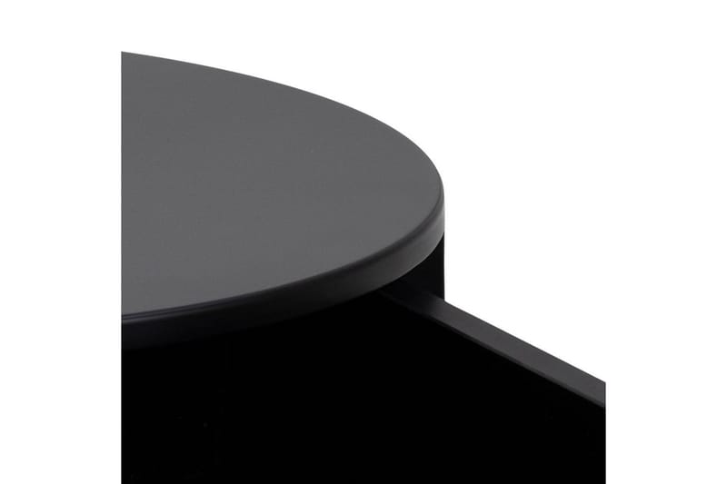 Hastane Natbord 40 cm - Sort - Møbler - Borde - Aflastningsbord - Sengebord