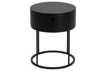 Hastane Natbord 40 cm - Sort - Møbler - Borde - Aflastningsbord - Sengebord