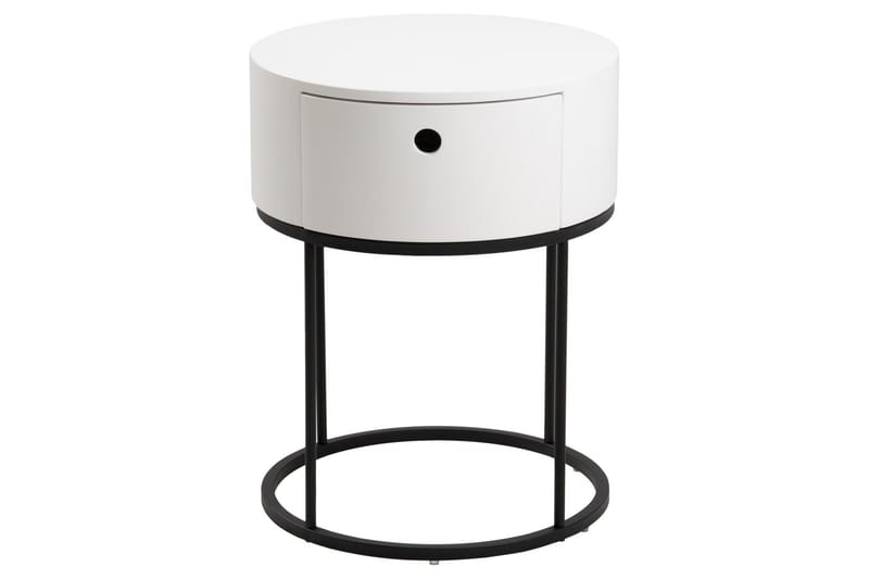 Hastane Natbord 40 cm - Sort - Møbler - Borde - Aflastningsbord - Sengebord