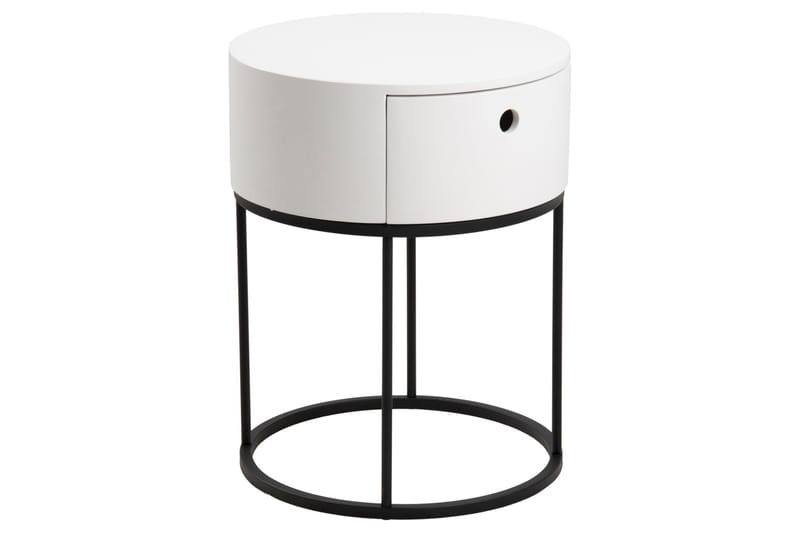 Hastane Natbord 40 cm - Sort - Møbler - Borde - Aflastningsbord - Sengebord