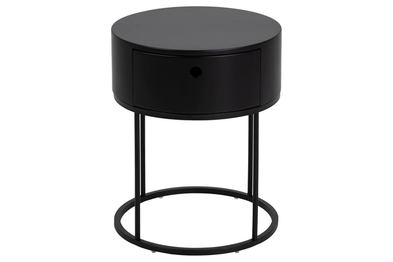 Hastane Natbord 40 cm - Sort - Møbler - Borde - Aflastningsbord - Sengebord