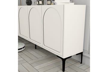 Hazim Konsolbord 180 cm - Creme/Sort - Møbler - Borde - Aflastningsbord - Entrébord